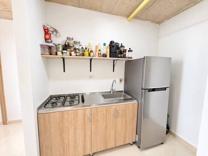 Apartamento de 2 alcobas en venta en San Francisco, Bucaramanga, 42 m² · foto 2 de 7
