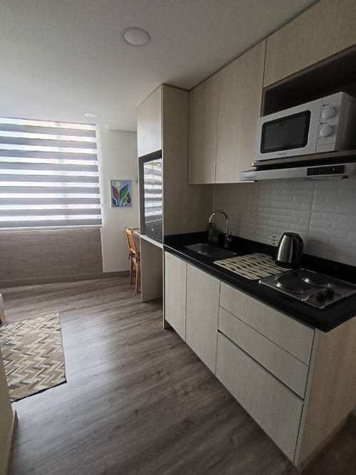 Apartaestudio en arriendo en Galerias, Bogotá, 22 m² · foto 3 de 12