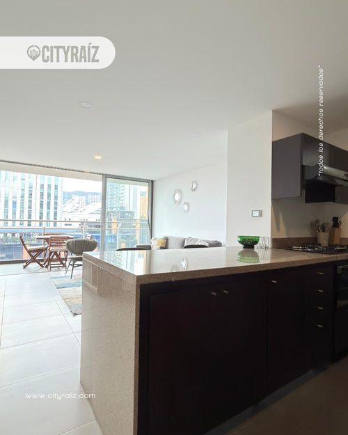 Apartamento de 2 alcobas en arriendo en Patio Bonito, Medellín, 97 m² · foto 3 de 13