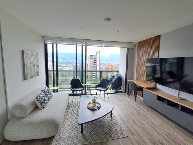 Apartamento de 1 alcoba en arriendo en La Aguacatala, Medellín, 65 m² · foto 9 de 24
