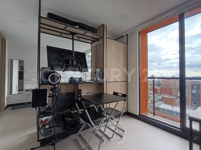 Apartaestudio en arriendo en Santa Barbara, Bogotá, 27 m² · foto 7 de 14