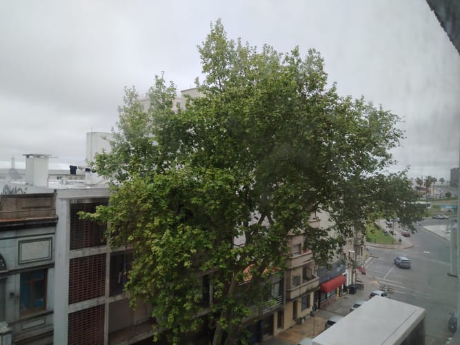 Impecable apartamento, reciclado a nuevo,en zona Centro, a 2cuadras de Rambla y 2 de Plaza Independencia.  y Casa de Gobierno.Piso 5 al frente, luminoso.Admite vivienda u oficina, .Dos dormitorios, baño completo,cocina y lavadero.Vigilancia  y · Foto 4