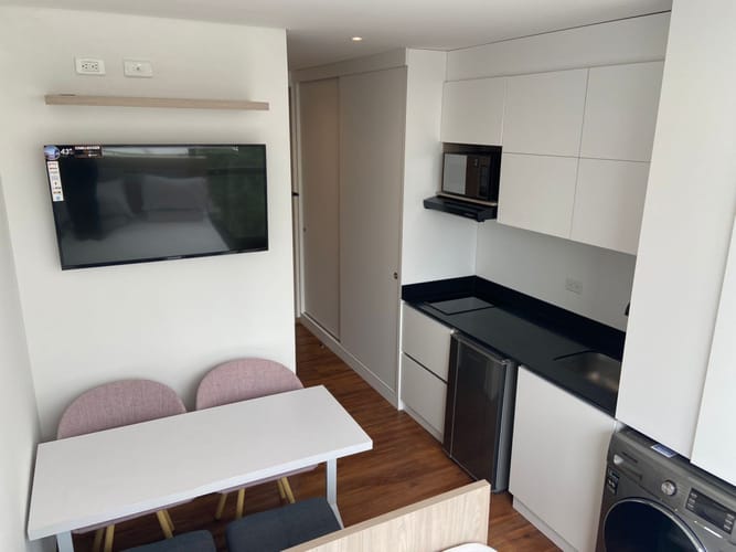 Apartaestudio en venta en Chico Norte, Bogotá, 17 m² · foto 4 de 8