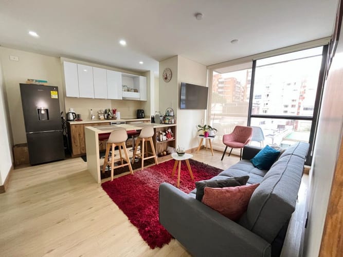 Apartamento de 1 alcoba en venta en Chico Norte, Bogotá, 55 m² · foto 4 de 24