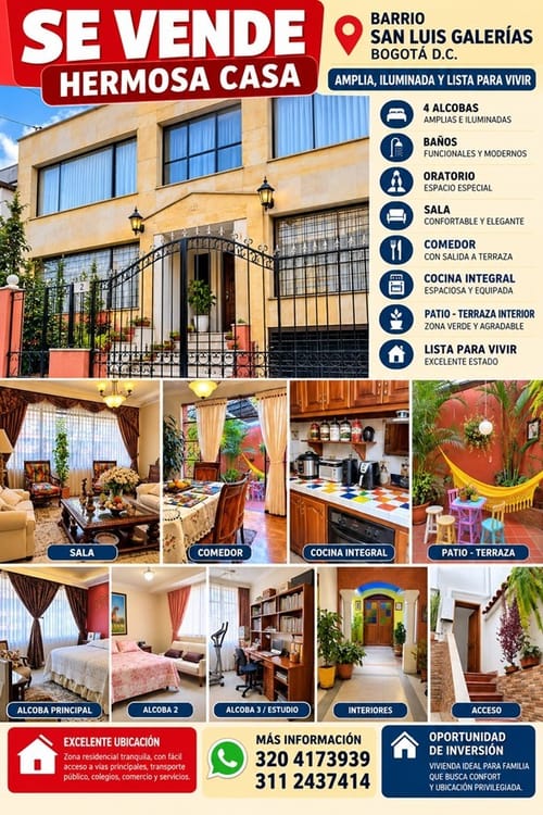 Casa de 4 alcobas en venta en San Luis, Bogotá, 600 m² · foto 9 de 18