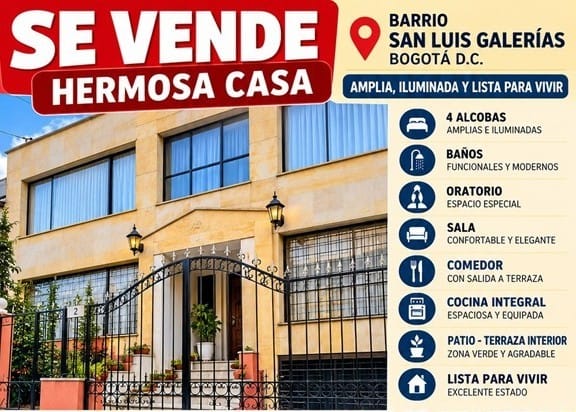 Casa de 4 alcobas en venta en San Luis, Bogotá, 600 m² · foto 18 de 18