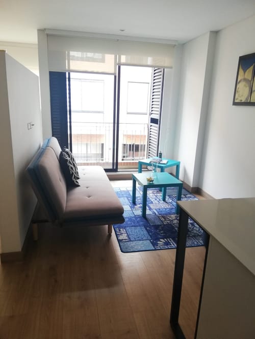 Apartamento de 1 alcoba en arriendo en El Contador, Bogotá, 50 m² · foto 4 de 18