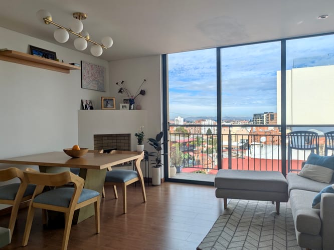 Apartamento de 1 alcoba en venta en Chapinero, Bogotá, 64 m² · foto 3 de 14