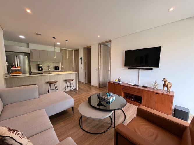 Apartamento de 1 alcoba en arriendo en Sajonia, Rionegro, 66 m² · foto 4 de 20