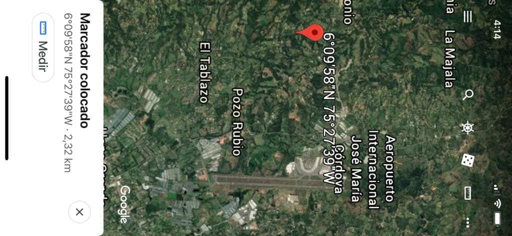 Lote en venta en Sajonia, Rionegro, 6400 m² · foto 10 de 10