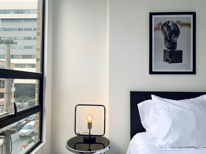 Apartaestudio en venta en Chico Norte, Bogotá, 46 m² · foto 4 de 9