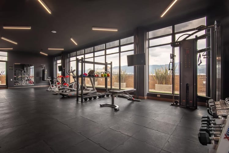 Apartaestudio en venta en Chico Norte, Bogotá, 46 m² · foto 7 de 9