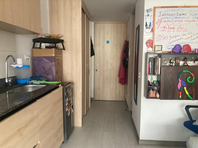 Apartaestudio en venta en Chapinero, Bogotá, 21 m² · foto 4 de 5