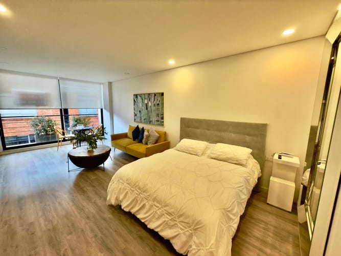 Apartaestudio en venta en Santa Barbara, Bogotá, 37 m² · foto 4 de 19
