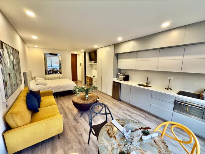 Apartaestudio en venta en Santa Barbara, Bogotá, 37 m² · foto 5 de 19