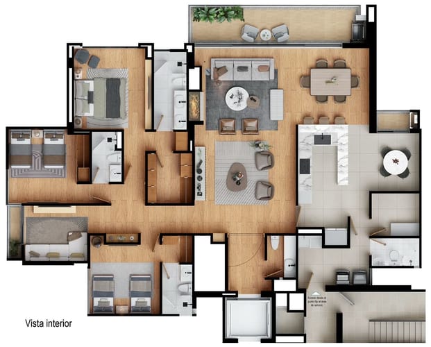 Apartamento de 3 alcobas en arriendo en Colina Campestre, Bogotá, 222 m² · foto 18 de 18