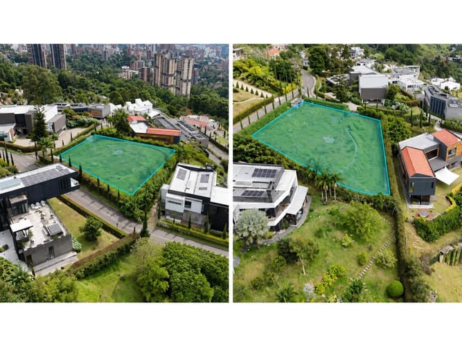 Lote en venta en Las Palmas, Medellín, 1600 m² · foto 2 de 10