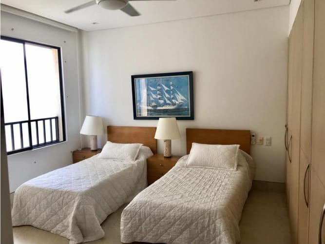 Apartamento de 4 alcobas en arriendo en Bocagrande, Cartagena, 290 m² · foto 17 de 24