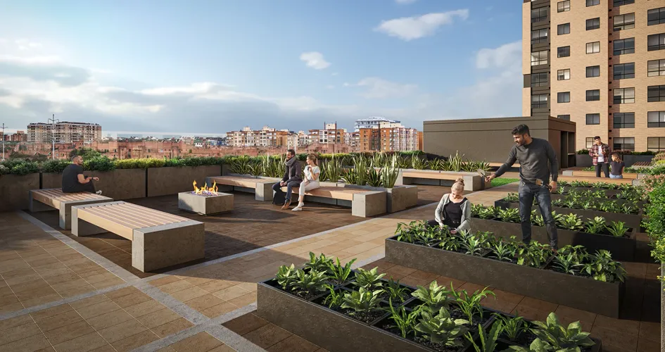 Apartaestudio en arriendo en Ciudad Salitre, Bogotá · foto 5 de 18