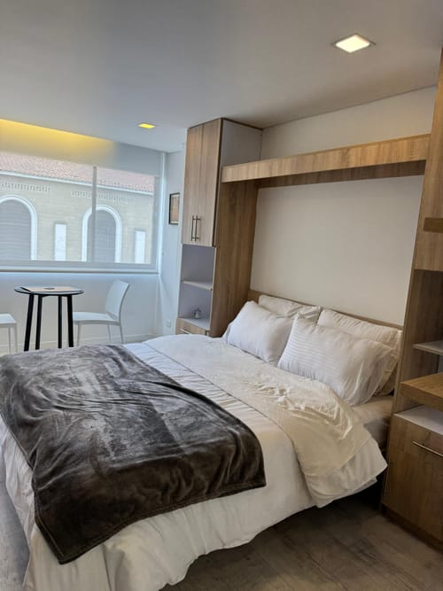 Apartaestudio en venta en Chapinero, Bogotá, 22 m² · foto 7 de 9