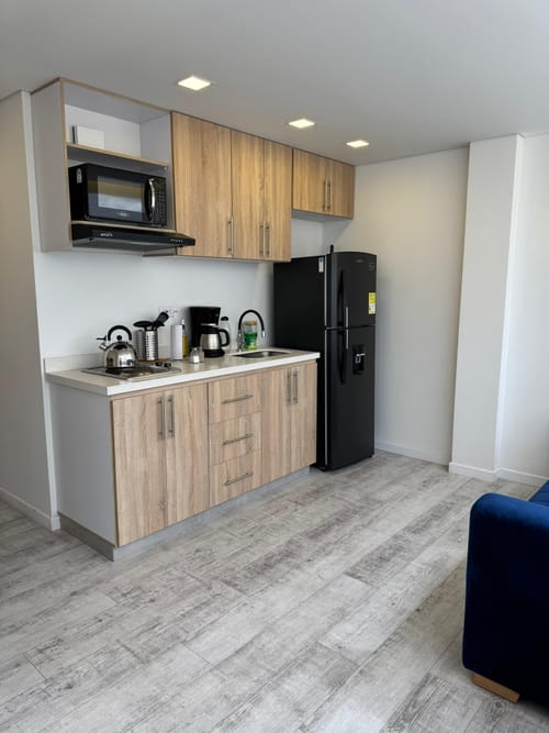 Apartaestudio en venta en Chapinero, Bogotá, 34 m² · foto 7 de 9