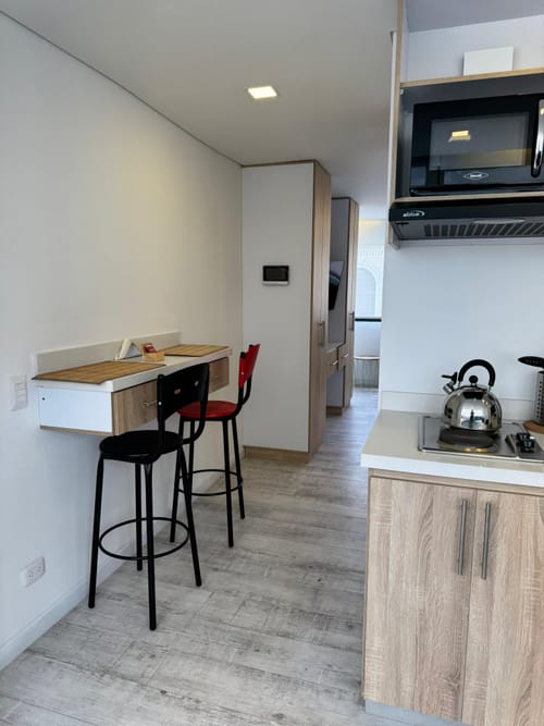 Apartaestudio en venta en Chapinero, Bogotá, 34 m² · foto 8 de 9