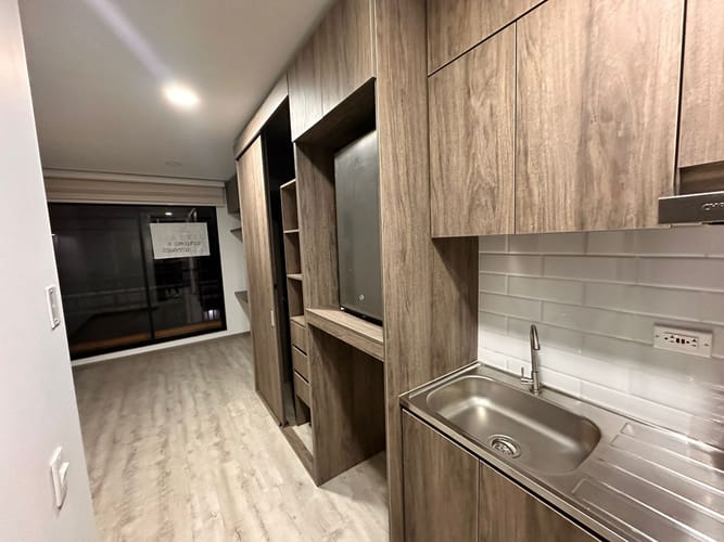 Apartaestudio en venta en Barrios Unidos, Bogotá, 21 m² · foto 7 de 8