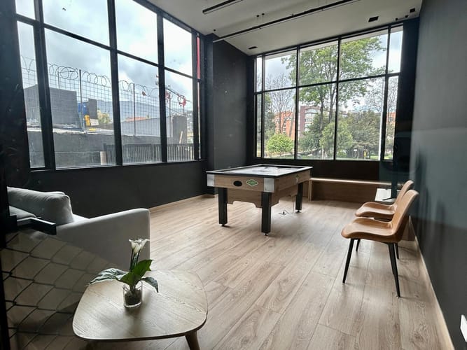 Apartaestudio en venta en Chico Norte, Bogotá, 24 m² · foto 5 de 15