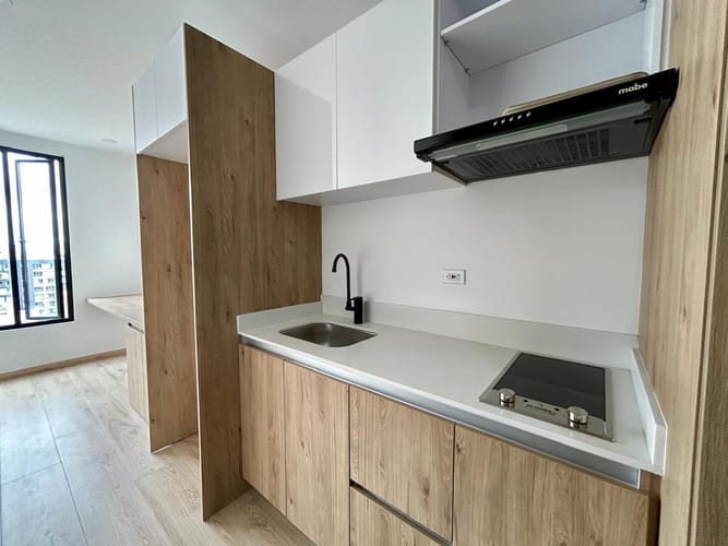 Apartaestudio en venta en Chico Norte, Bogotá, 24 m² · foto 9 de 15
