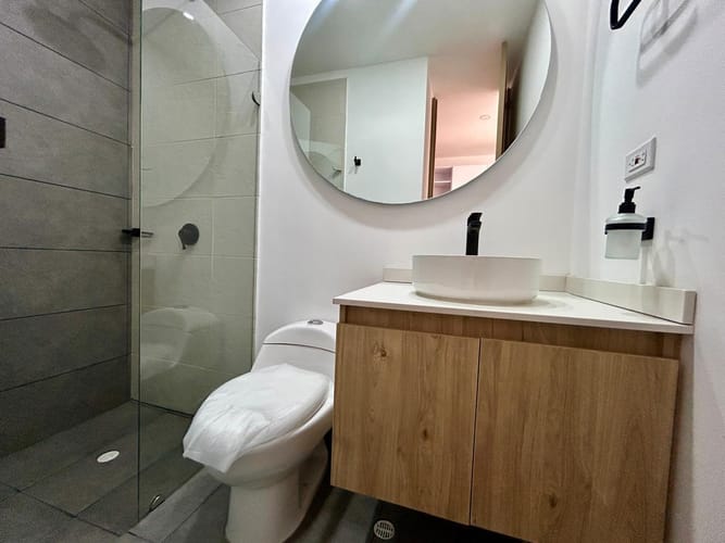 Apartaestudio en venta en Chico Norte, Bogotá, 24 m² · foto 13 de 15