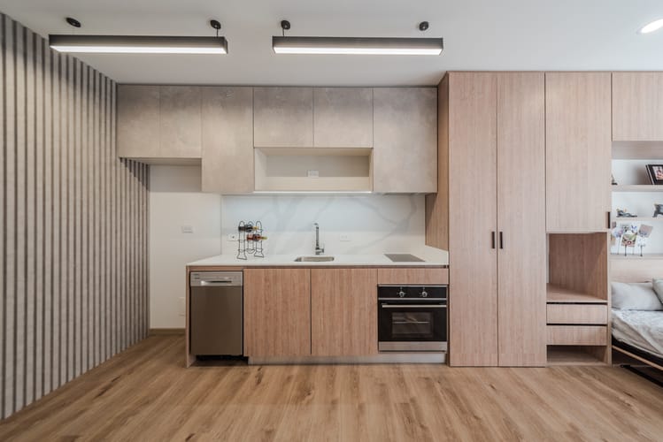 Apartaestudio en venta en Chico Norte, Bogotá, 37 m² · foto 4 de 14