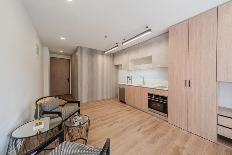 Apartaestudio en venta en Chico Norte, Bogotá, 37 m² · foto 5 de 14