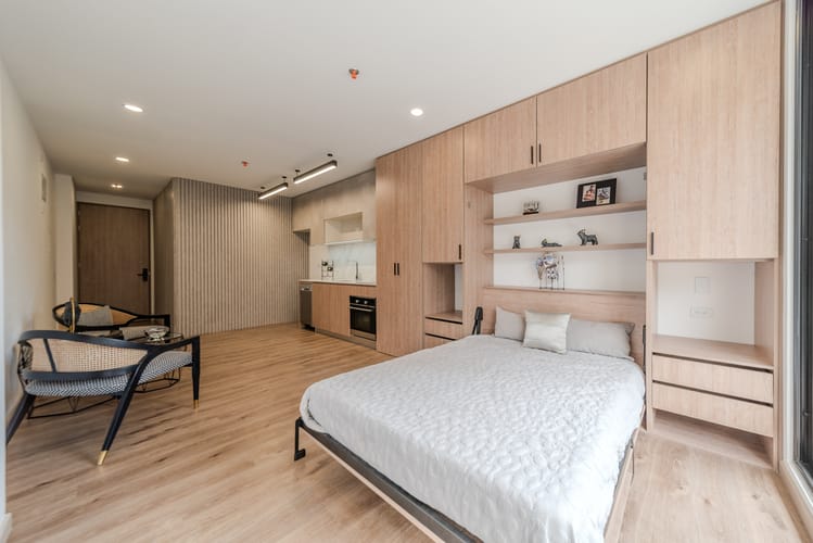 Apartaestudio en venta en Chico Norte, Bogotá, 37 m² · foto 6 de 14
