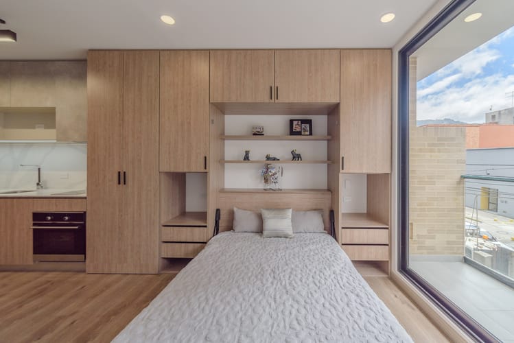 Apartaestudio en venta en Chico Norte, Bogotá, 37 m² · foto 8 de 14