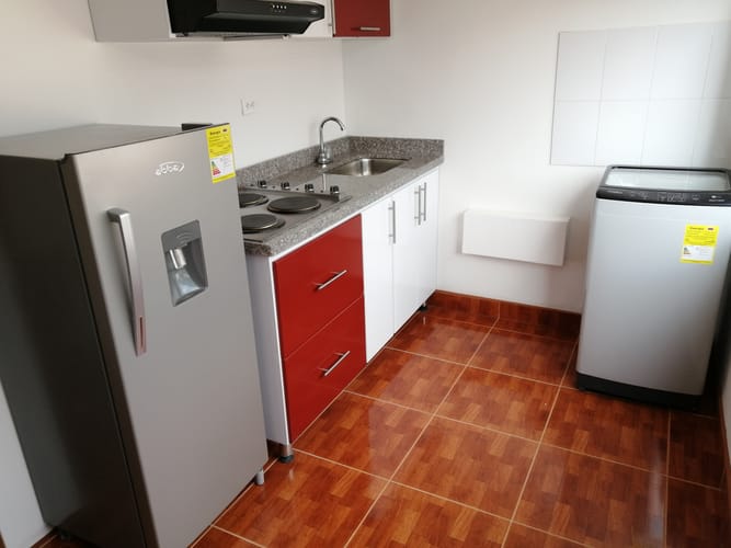 Apartaestudio en arriendo en La Veracruz, Bogotá, 55 m² · foto 4 de 11