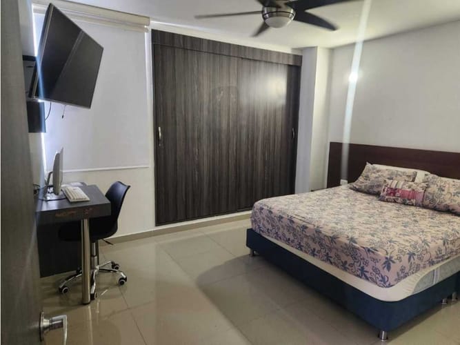 Apartamento de 3 alcobas en venta en Canarias, Santa Marta, 113 m² · foto 5 de 24