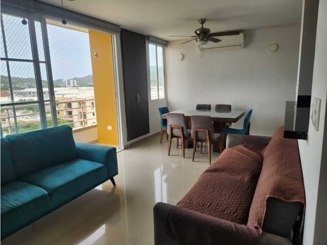 Apartamento de 3 alcobas en venta en Canarias, Santa Marta, 113 m² · foto 18 de 24