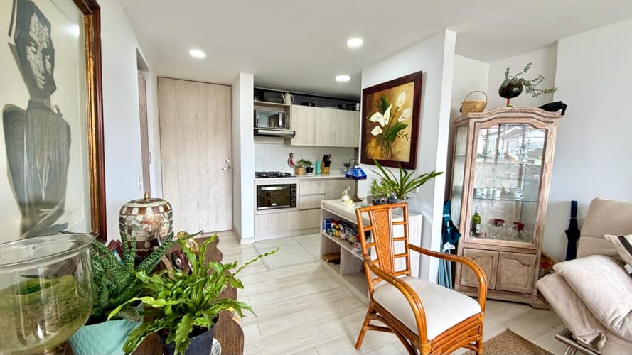Apartamento de 2 alcobas en venta en El Retiro, 58 m² · foto 3 de 15