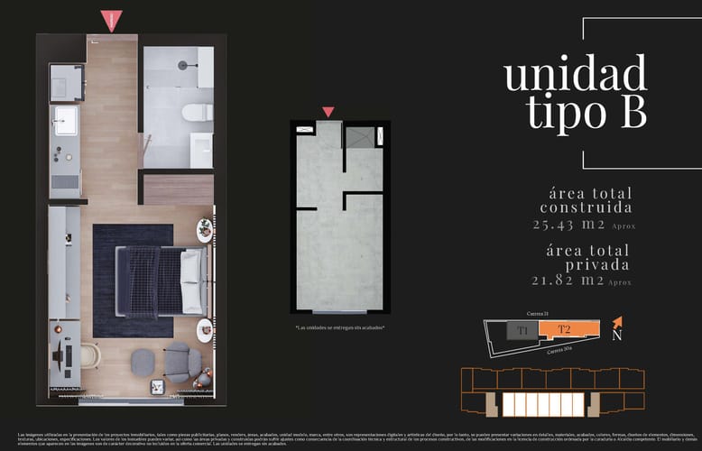 Apartaestudio en venta en Gran America, Bogotá, 25 m² · foto 7 de 10