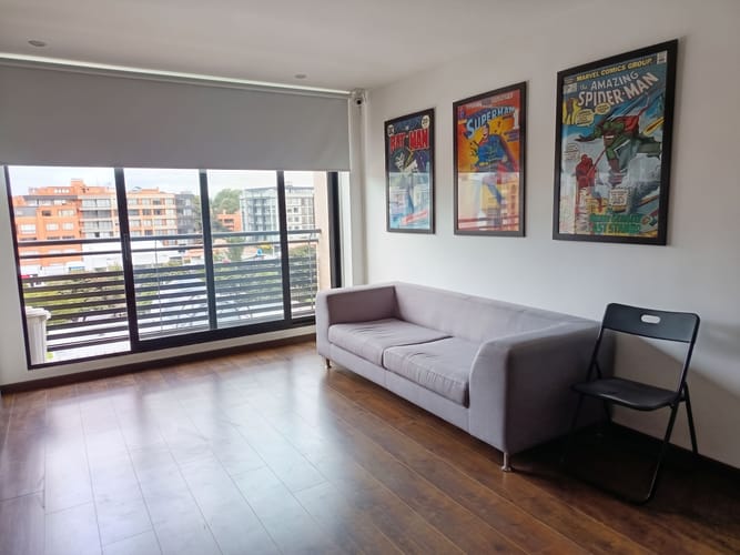 Apartaestudio en venta en Santa Barbara, Bogotá, 38 m² · foto 2 de 12
