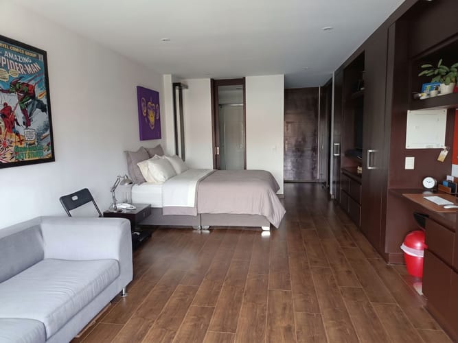 Apartaestudio en venta en Santa Barbara, Bogotá, 38 m² · foto 3 de 12