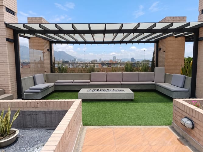 Apartaestudio en venta en Santa Barbara, Bogotá, 38 m² · foto 11 de 12