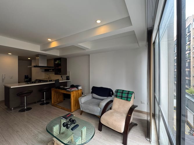 Apartaestudio en venta en Barrios Unidos, Bogotá, 53 m² · foto 3 de 12