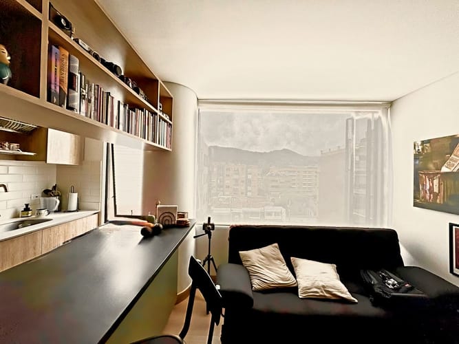 Apartaestudio en venta en Santa Barbara, Bogotá, 43 m² · foto 3 de 19