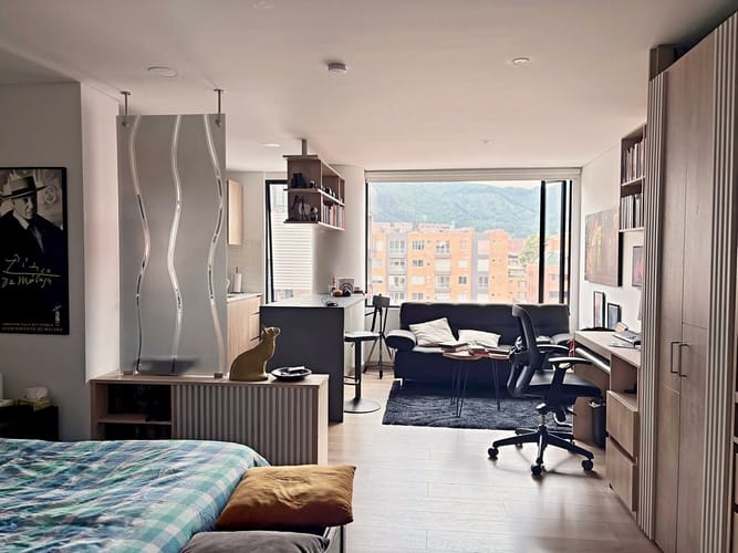 Apartaestudio en venta en Santa Barbara, Bogotá, 43 m² · foto 4 de 19