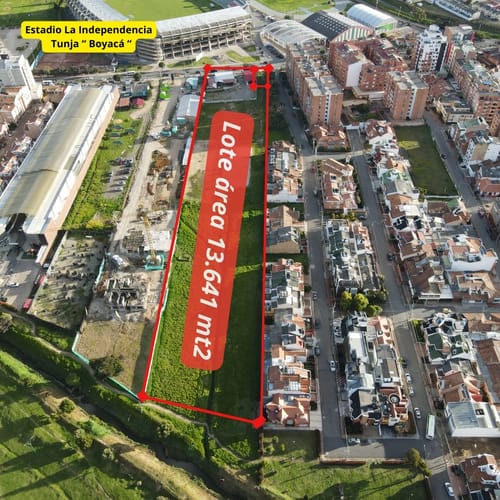 Lote en venta en Tunja, Tunja, 13641 m² · foto 2 de 3