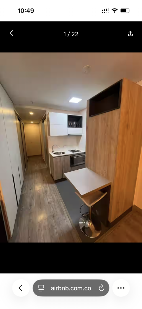 Apartaestudio en venta en Chapinero, Bogotá, 25 m² · foto 3 de 6