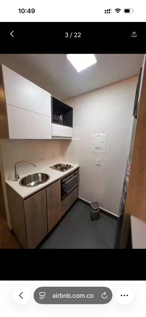 Apartaestudio en venta en Chapinero, Bogotá, 25 m² · foto 5 de 6