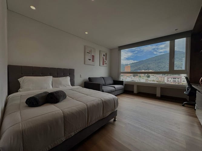 Apartaestudio en venta en Chicó Alto, Bogotá, 32 m² · foto 2 de 17