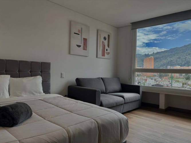 Apartaestudio en venta en Chicó Alto, Bogotá, 32 m² · foto 3 de 17